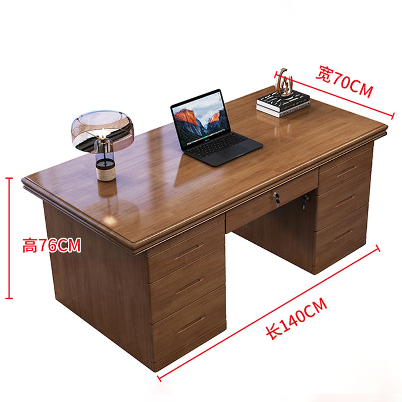 景福达书桌140*70*76cm张高清大图