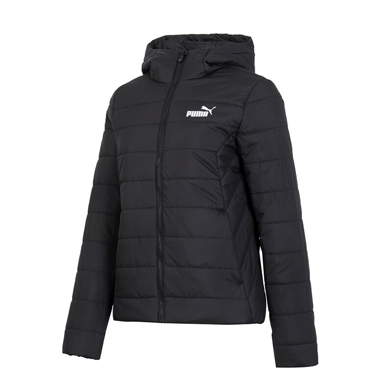 彪马(Puma)女装新款运动服户外出行防风保暖连帽棉服夹克外套672279-01 ZP高清大图