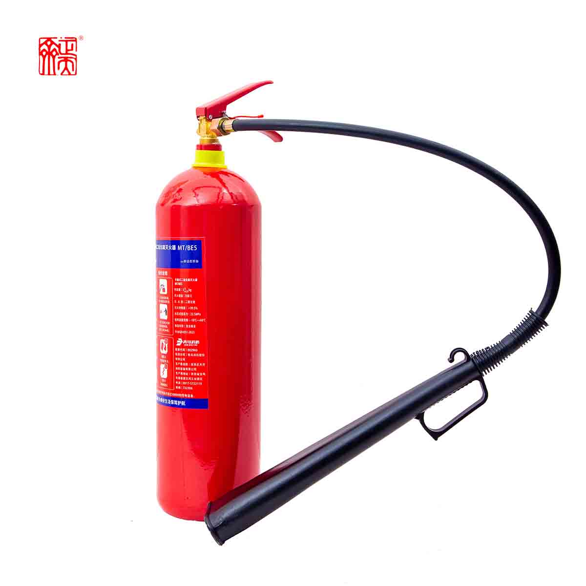 正天齐手提式二氧化碳 灭火器MT/BE5高清大图
