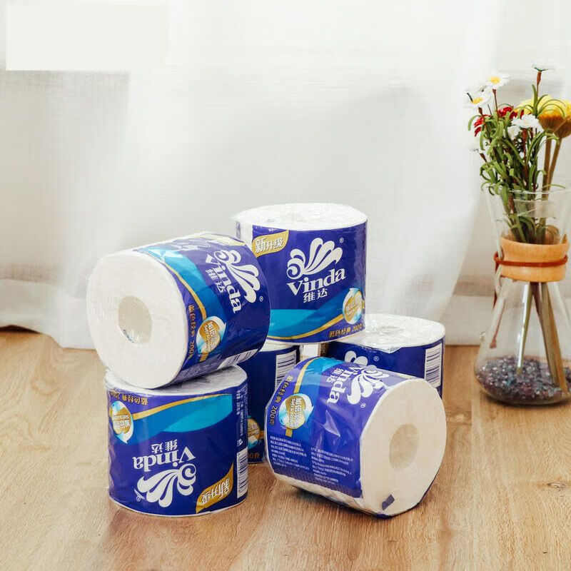 维达 超韧有芯卷纸2000克 每提10卷*2提(新老包装随机发货)高清大图
