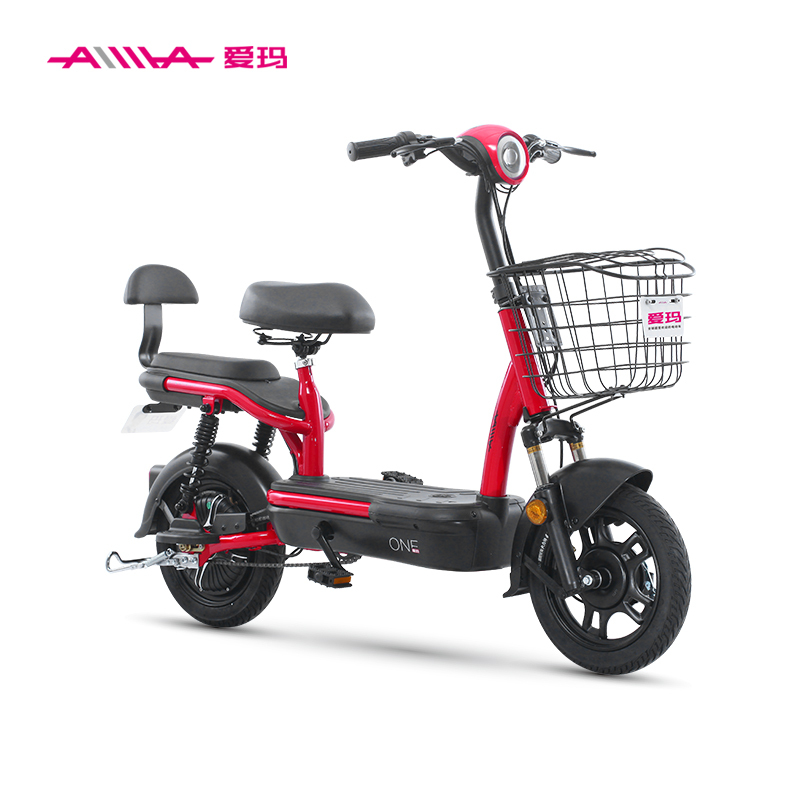 爱玛(aima)小爱蜜4812 电动自行车 48v铅酸电池 博世电机 真空胎 新
