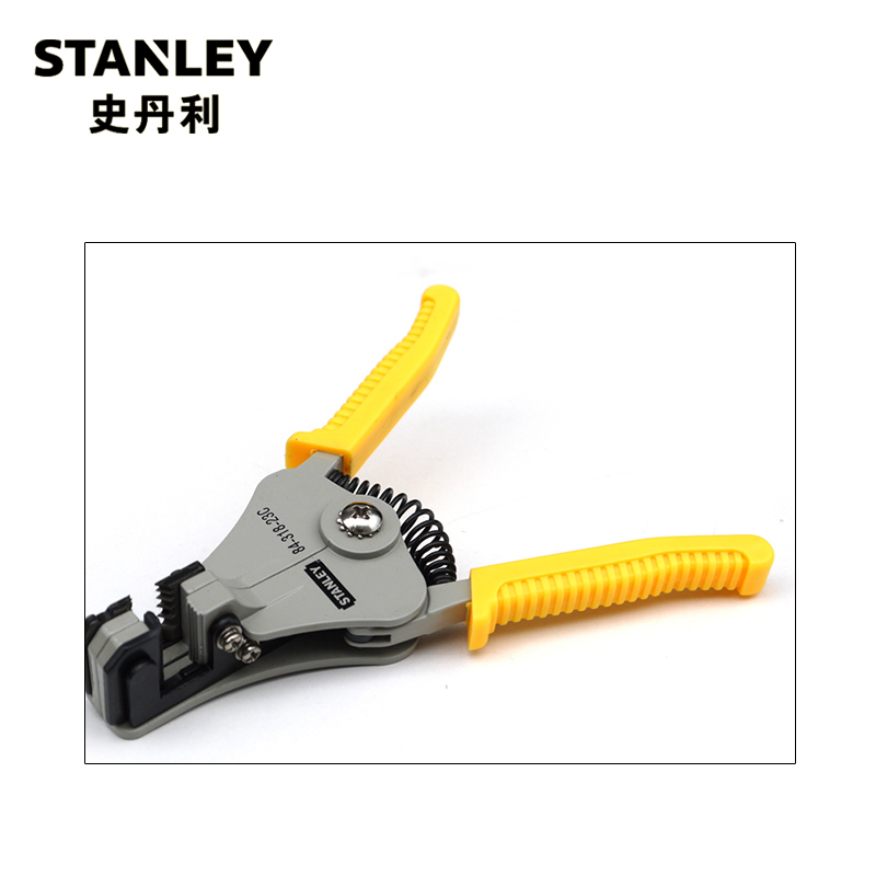 史丹利电子电工工具剥线钳84-318-23C自动剥线钳1-3.2mm