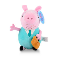 小猪佩奇Peppa Pig毛绒玩具猪爸爸 66cm