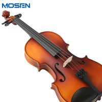 莫森（MOSEN）MS-838M 乌木纯手工小提琴考级款 自然风干西洋乐器 哑光 【4/4身高155-200cm】