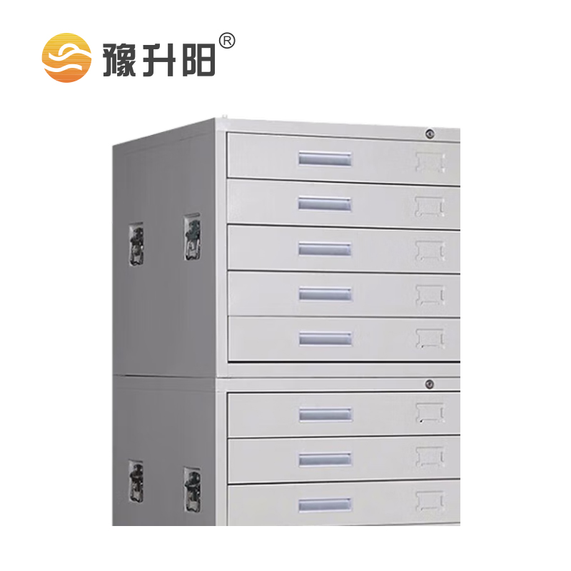 豫升阳 钢制底图柜 十抽 SY-DTG-01 个(十抽 SY-DTG-01)高清大图