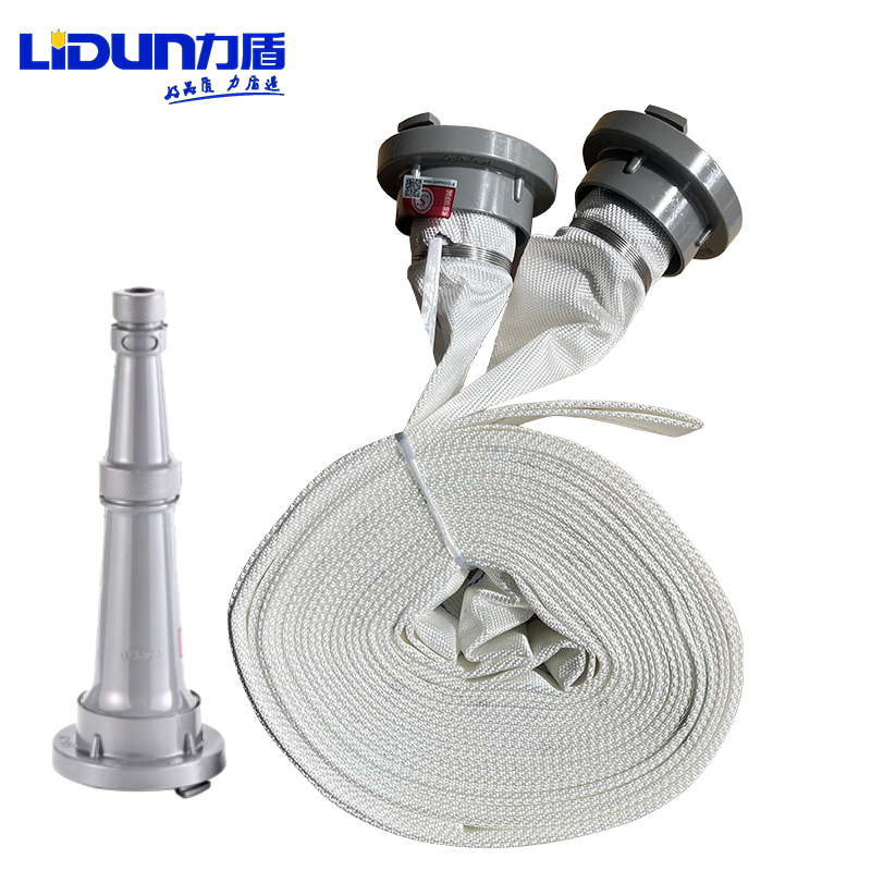 力盾 有衬里消防水带 10-65-25(含接口水枪) 卷高清大图