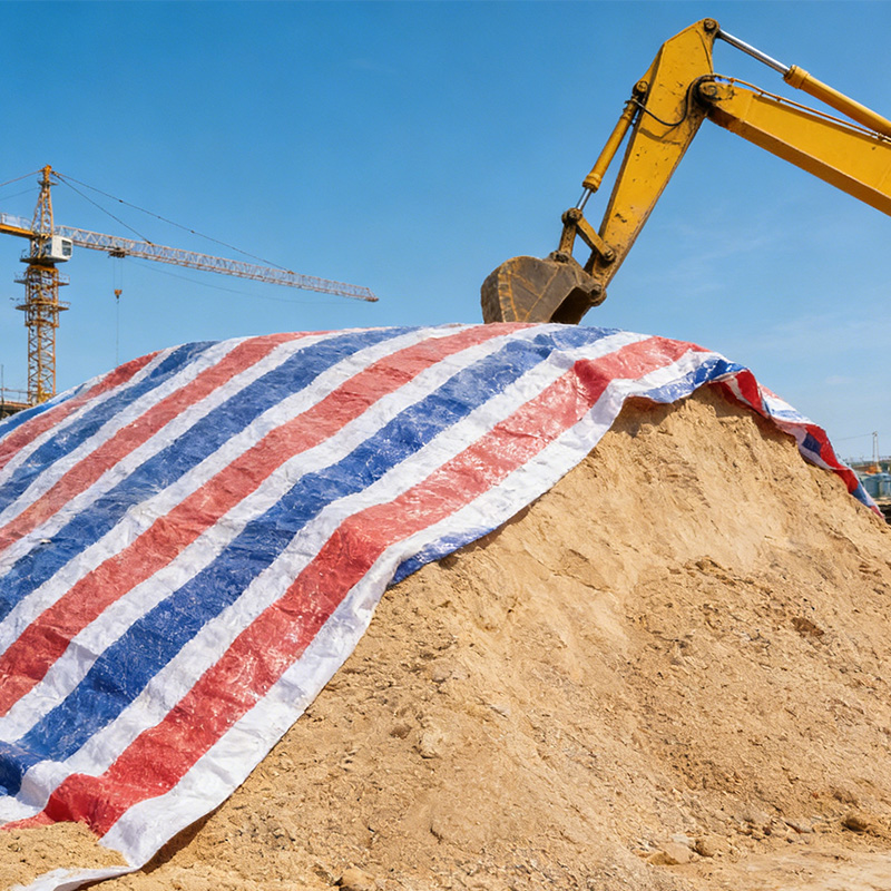 斯赞 彩条布加厚 宽6m 平方米高清大图