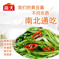 海天蒜蓉黄豆酱800g蒸鱼排骨焖炒火锅豆瓣酱 精选优质黄豆