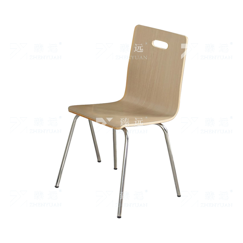 臻远 ZY4040833 餐桌椅组合学校食堂桌椅一桌四椅高清大图