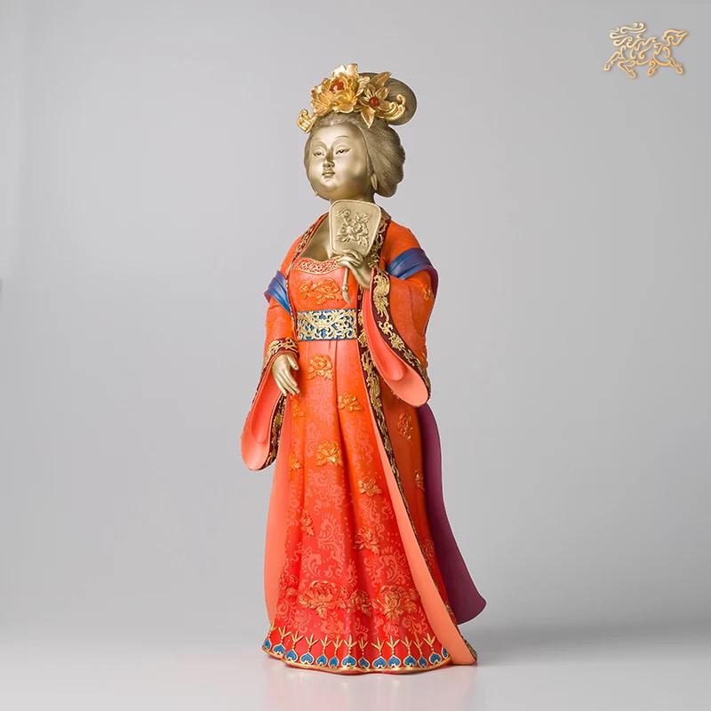 美帮汇全铜摆件《唐朝印象之一》铜工艺品 家居饰品 摆件高清大图