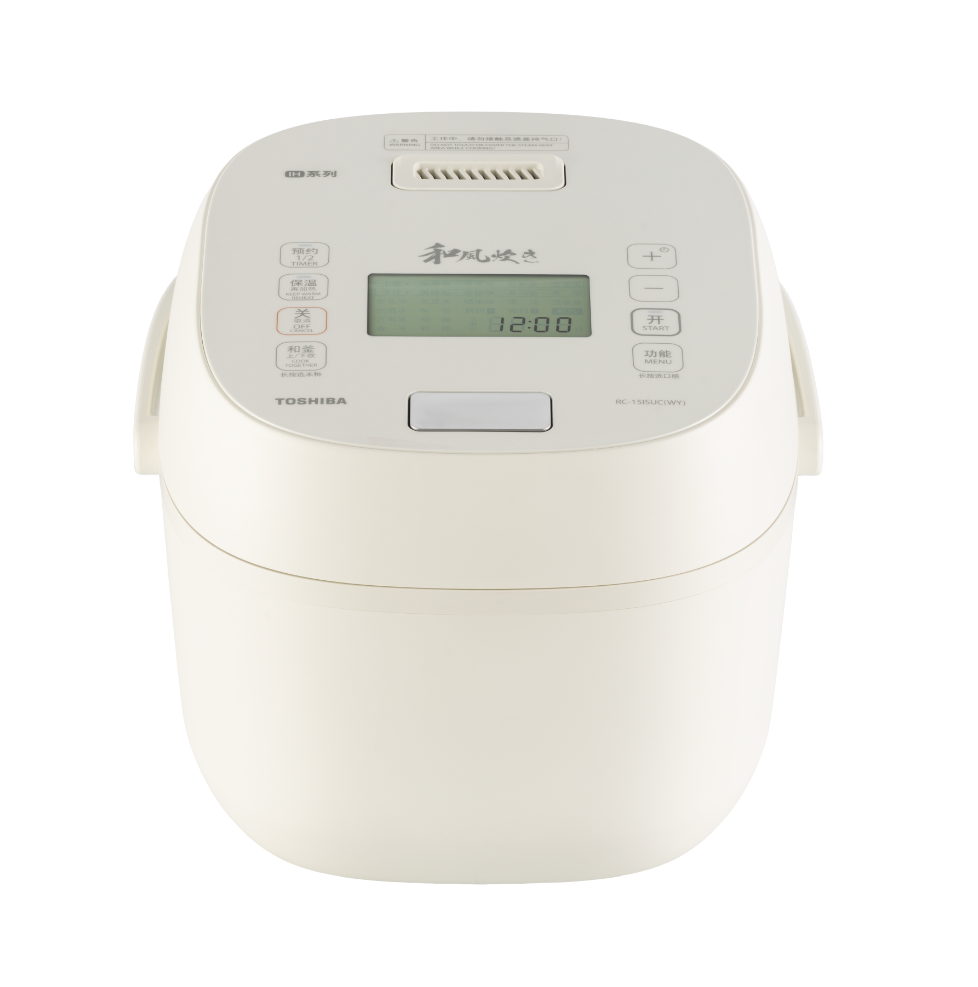 东芝(TOSHIBA)小白露0涂层电饭煲家用4-5人无涂层不锈钢电饭锅4升双胆一级能效 RC-15ISUC(WY)
