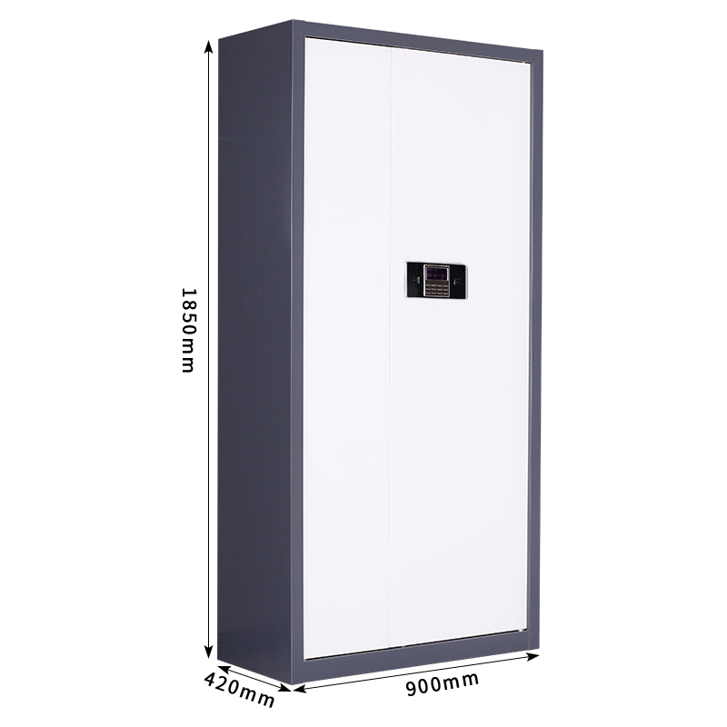 翌嘉 YJ-20059 保密柜套色档案柜资料柜通门电子密码锁