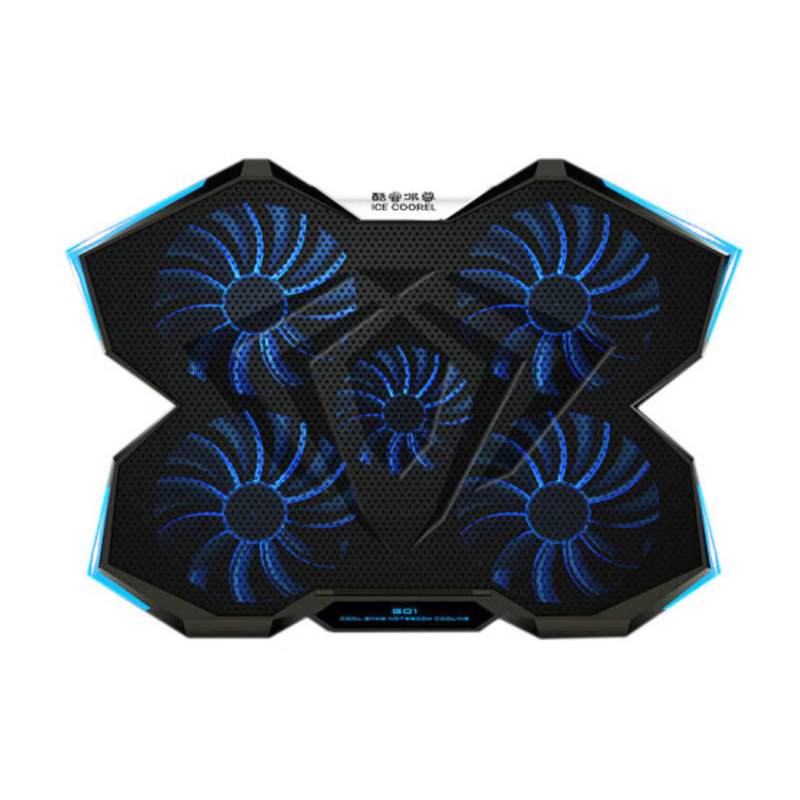 酷睿冰尊 ICE COOREL K3 笔记本散热器(17英寸/12V供电/电脑支架/适用外星人戴尔联想笔记本电脑/)