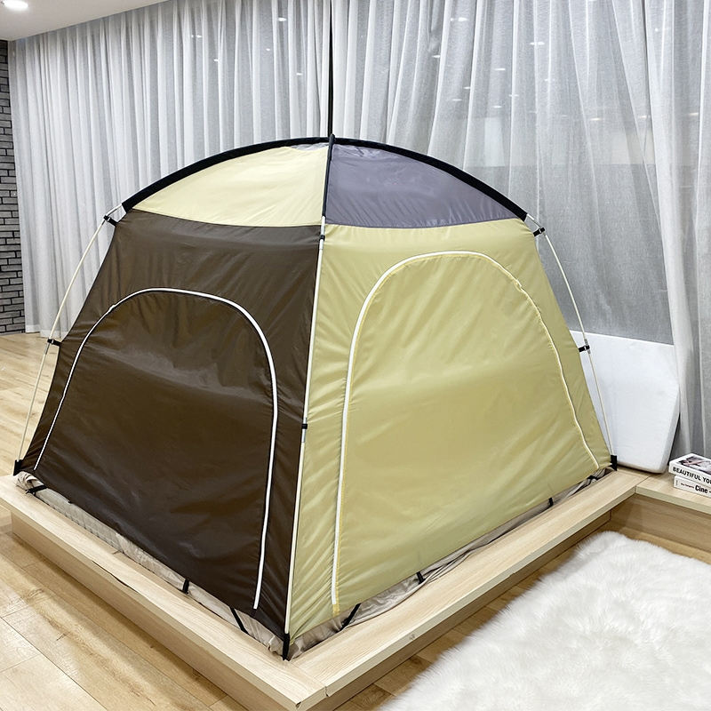 床上冬季帐篷室内超大保暖成人家用双人折叠大学生宿舍蒙古包