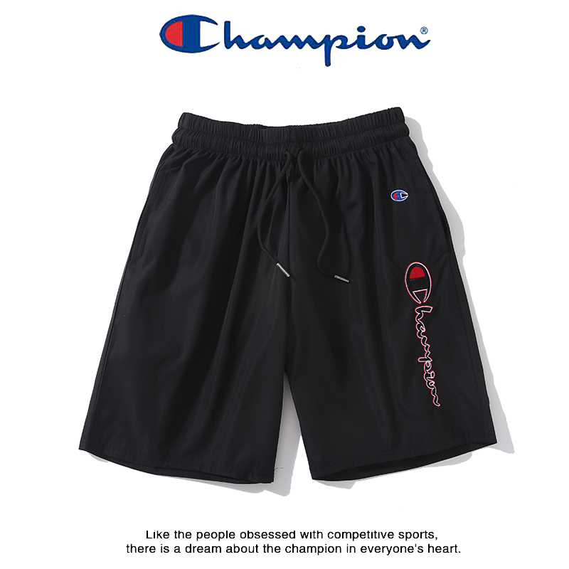 Champion冠军男士基本款运动慢跑速干纤维短裤