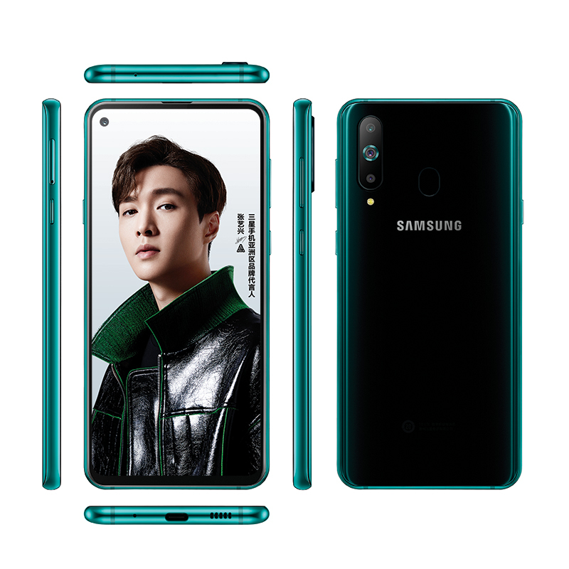 SAMSUNG/三星 Galaxy A8s (SM-G8870) 6GB+128GB 渐变色 极光黑 黑瞳全视屏 移动联通电信4G手机双卡双待