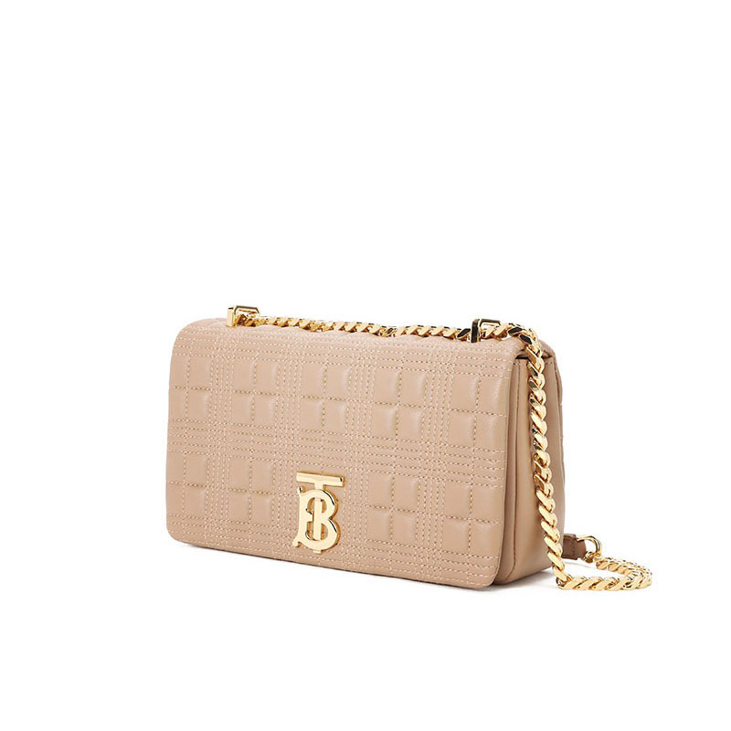 预订 BURBERRY 博柏利 Lola 小号 链条包 单肩包 斜挎包8020848 金扣