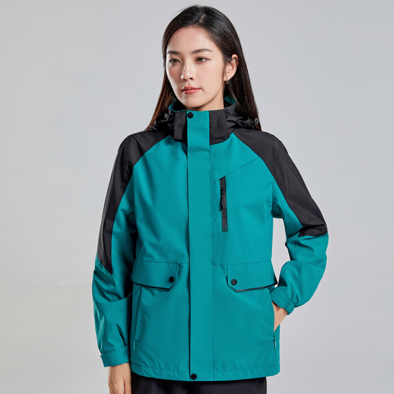 健卡侬 冲锋衣 J147 女款A碧微绿 XXL