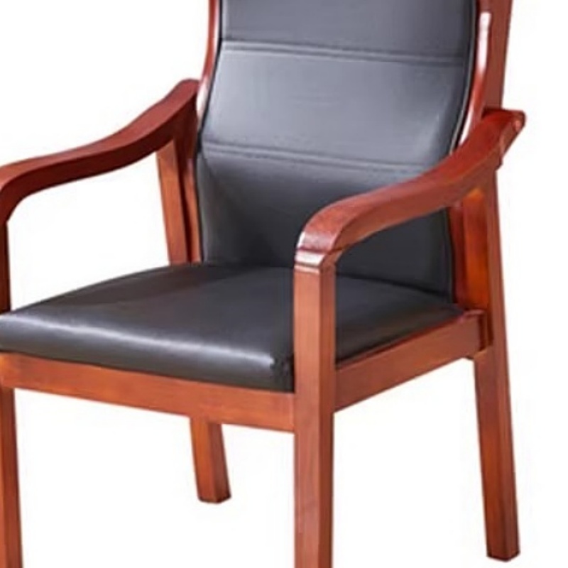 宜掌柜 会议椅 实木 把高清大图