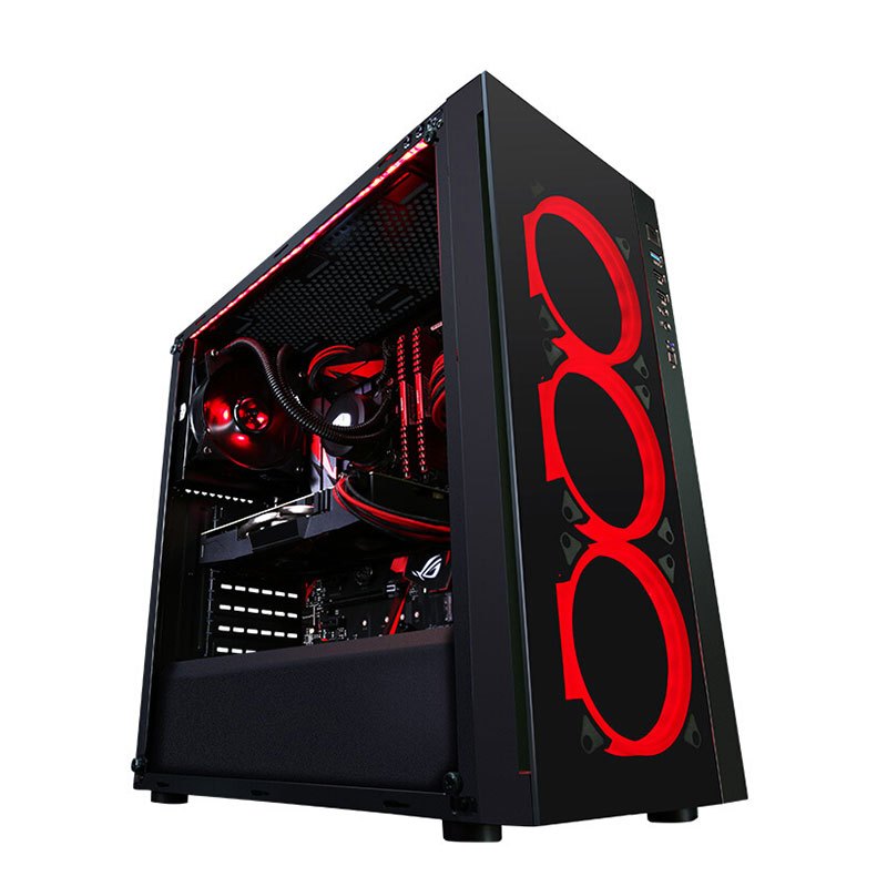 雷诺塔 六核I7 8700/GTX1060 5G/B360/120G台式吃鸡游戏电脑主机DIY组装机自营主机