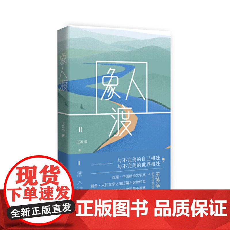 象人渡 90后代表作家王苏辛中短篇小说集新作 上海文艺出版社高清大图