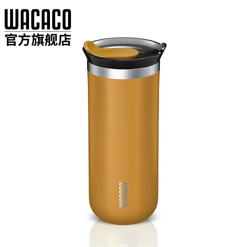 WACACO Octaroma 随行保温杯 大号 435毫升 车载隔热户外手持咖啡壶 绿色高清大图