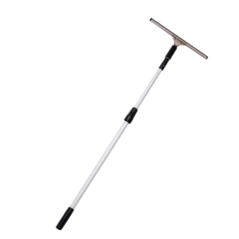 加长伸缩杆玻璃刮擦窗器(杆+玻璃刮+抹水器) 1.2米杆 套高清大图