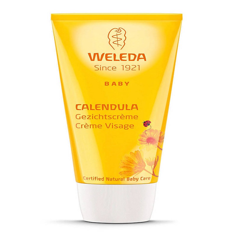 [全球购]weleda德国维蕾德 金盏花宝宝面霜 50ml 2支