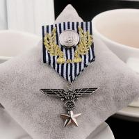 欧美 男士西服胸针复古 鹰潮男别针勋章 金属徽章 别针配饰勋章送女朋友老婆生日礼物