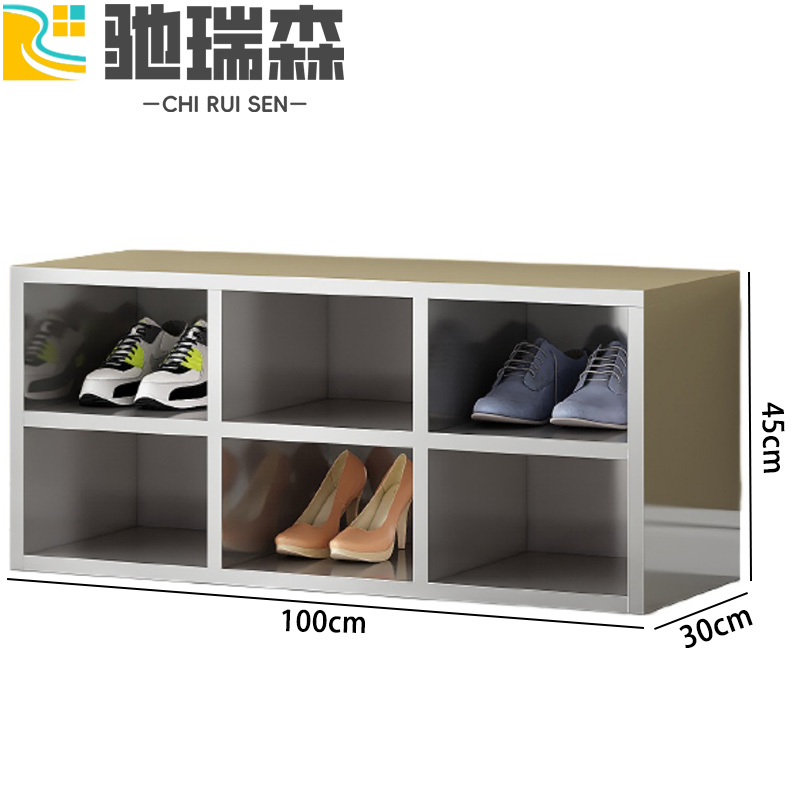 驰瑞森不锈钢鞋柜 鞋柜单面100*30*45cm 个