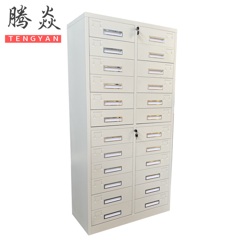 腾焱资料柜24抽台高清大图