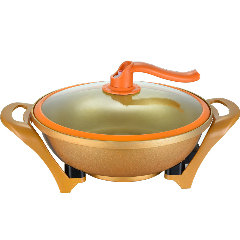 时光旧巷多功能电炒锅电火火锅家用电热锅宿舍电电火锅