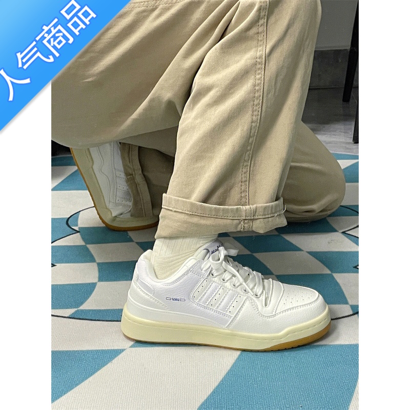 SUNTEK港风休闲板鞋女鞋ins超火小众百搭小白鞋2023春季新款情侣运动鞋高清大图