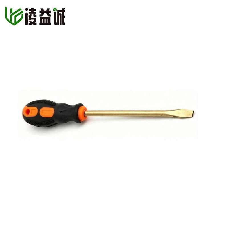 凌益诚 铝铜防爆一字螺丝刀 450*8mm 把高清大图