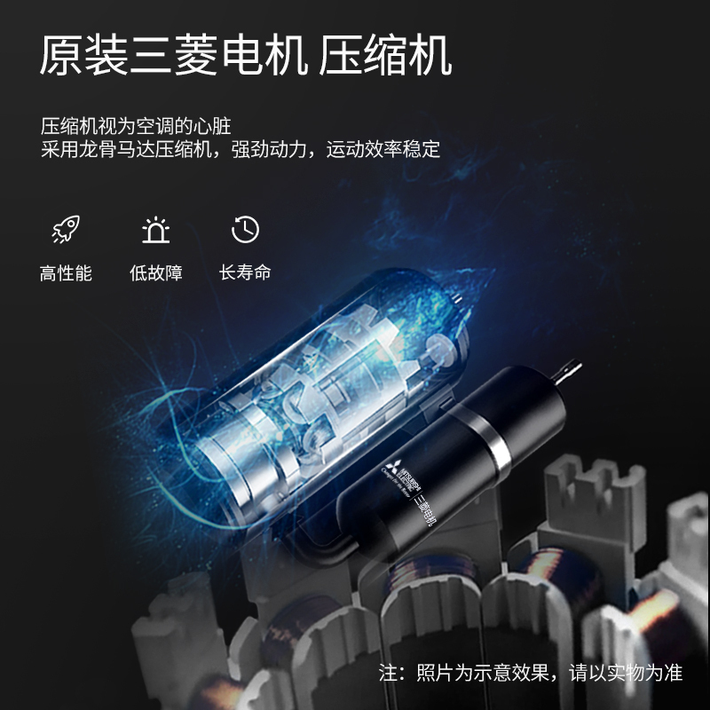 三菱电机 (Mitsubishi)空调 1.5匹 新三级能效 纯铜管 内部清洁 冷暖空调挂机 MSZ-BZ12VA高清大图