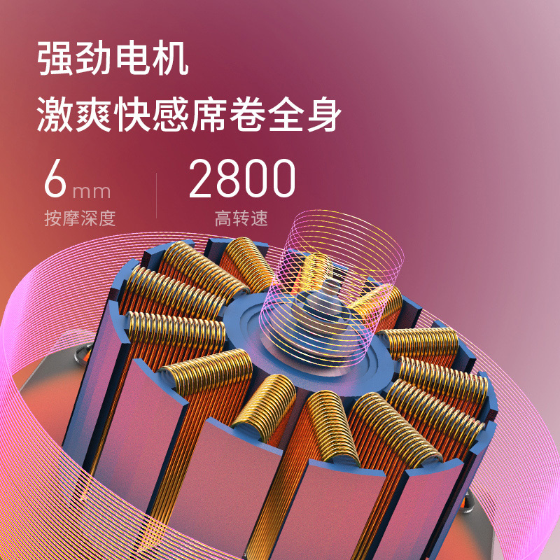 七夕礼物送礼佑美(Umay) 筋膜枪专业肌肉按摩器颈膜放松器电动肌膜枪健身仪器材(支持HUAWEI HiLink)