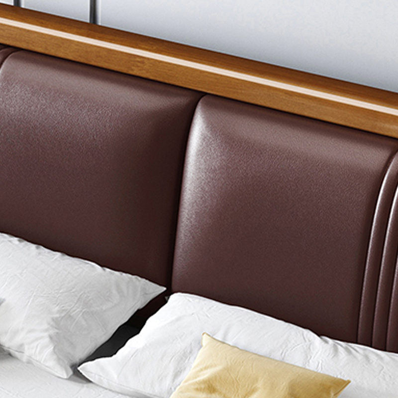 臻远ZY-SMC-156 现代简约实木床双人床 1.5米抽屉高箱高清大图