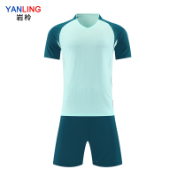 岩柃足球服套装 25Y4ZQ003 浅水绿 S