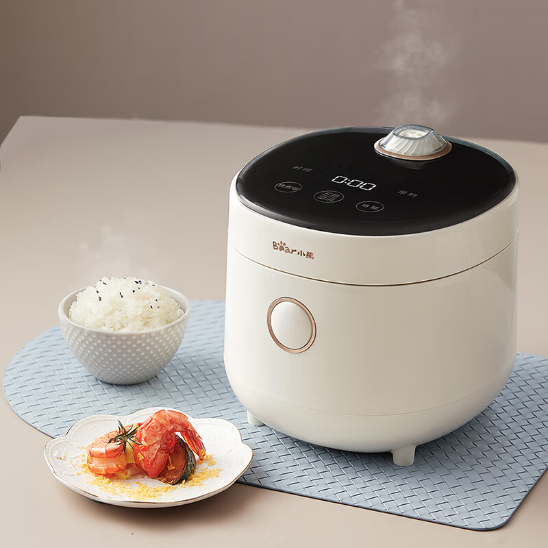 小熊(Bear) 迷你电饭煲锅 1.6L智能预约定时煲汤煮粥米饭锅 DFB-C16K1