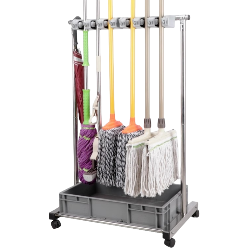 指臣 不锈钢拖把架高清大图