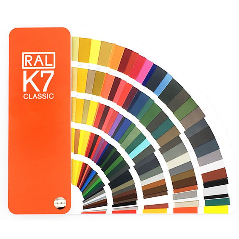 劳尔色卡k7ral国际标准通用油漆印刷涂料色卡中文色号卡