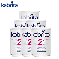[22年8月27日左右到期]Kabrita佳贝艾特 婴幼儿配方羊奶粉金装2段(6-12个月)800g[6罐装]荷兰本土版