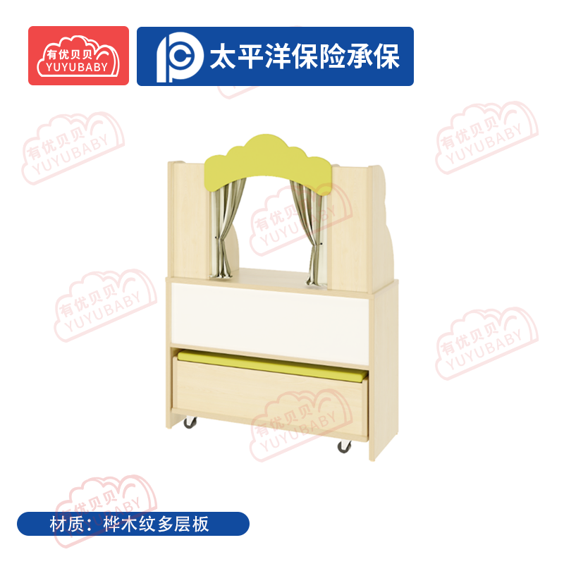 有优贝贝(YUYUBABY)幼儿园儿童室内玩具游乐设施通用布偶台B学爬玩具高清大图