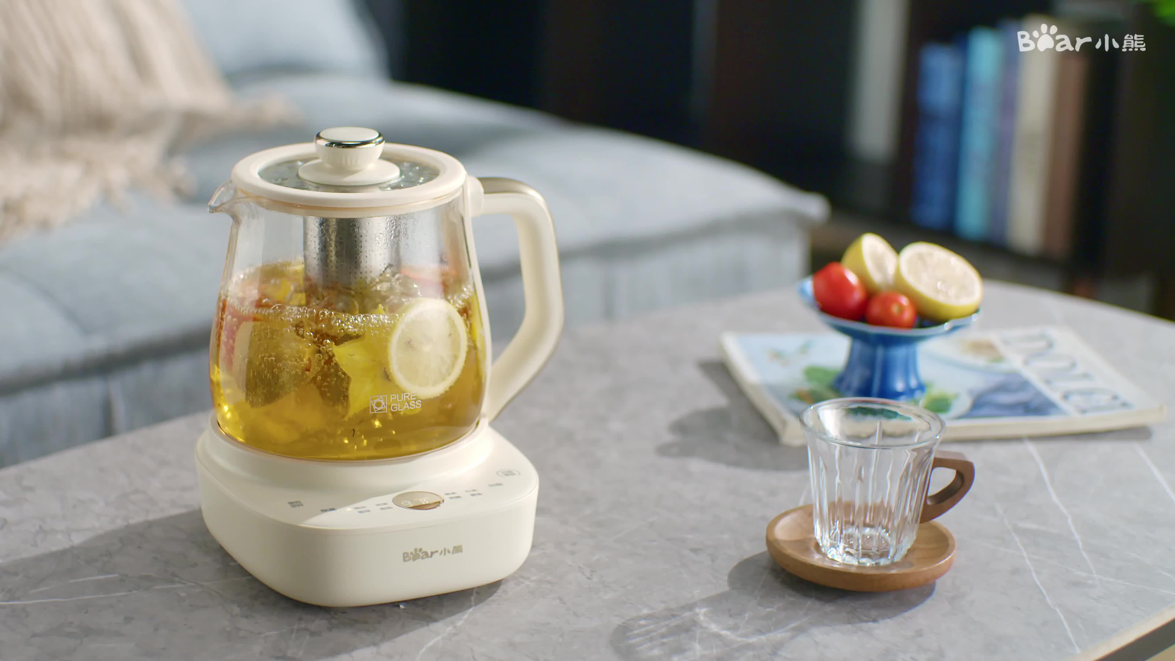 小熊 养生壶 煮茶壶电热水壶1.5L 多功能恒温水壶 YSH-D15T3