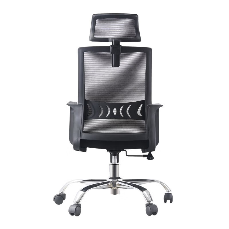 科野 人体工学 透气网面电脑椅 职员椅 带头枕钢制脚 办公椅转椅ky2