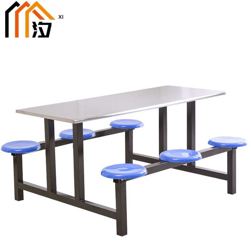 汐餐桌椅六位套高清大图