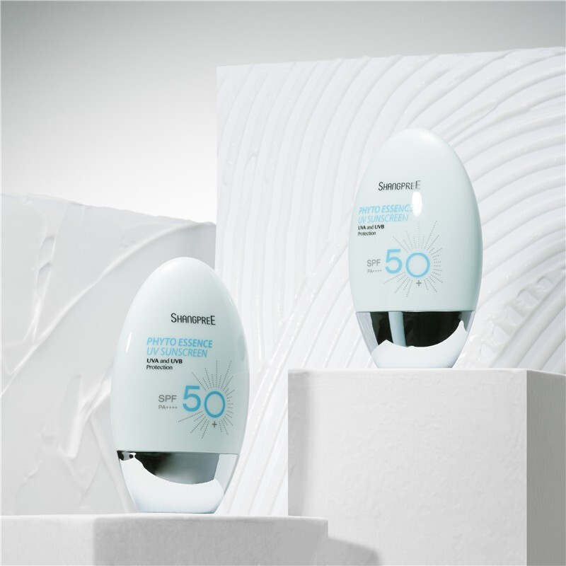[2支装]韩国Shangpree香蒲丽植物精华防晒霜60ml SPF50+ 男女面部全身防晒隔离防水防汗 新版带防伪高清大图