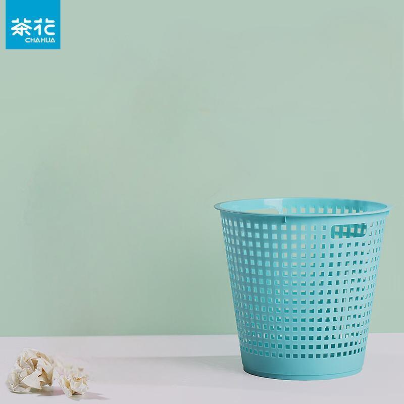 茶花 大号废纸篓 垃圾桶Ø30.5*29cm/个高清大图