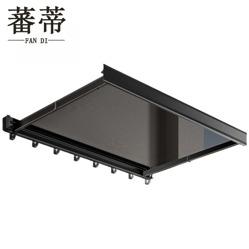 阳台抽拉置物架高清大图