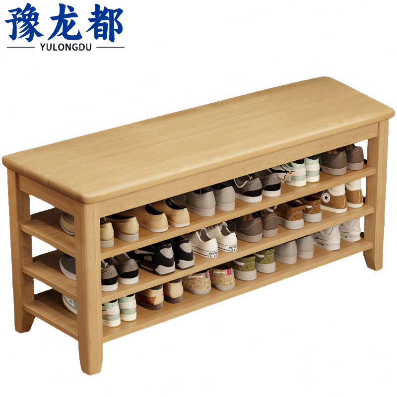 豫龙都鞋架木质个高清大图